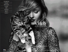 Tablet Screenshot of karinmodelsparis.com